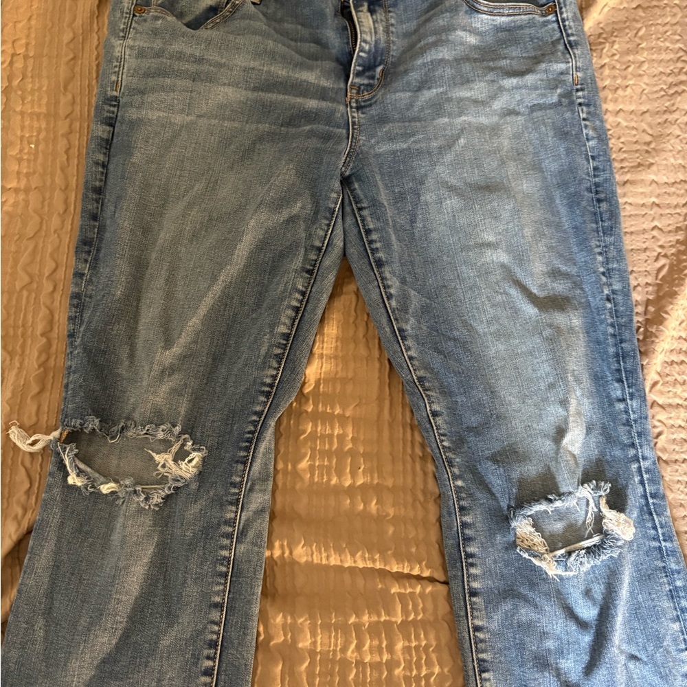 American Eagle Outfitters High Rise Blue Jeans